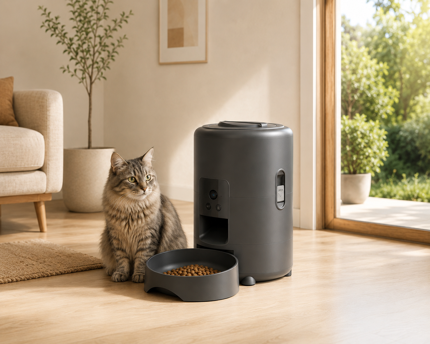 Lumo - Distributeur de croquettes automatique