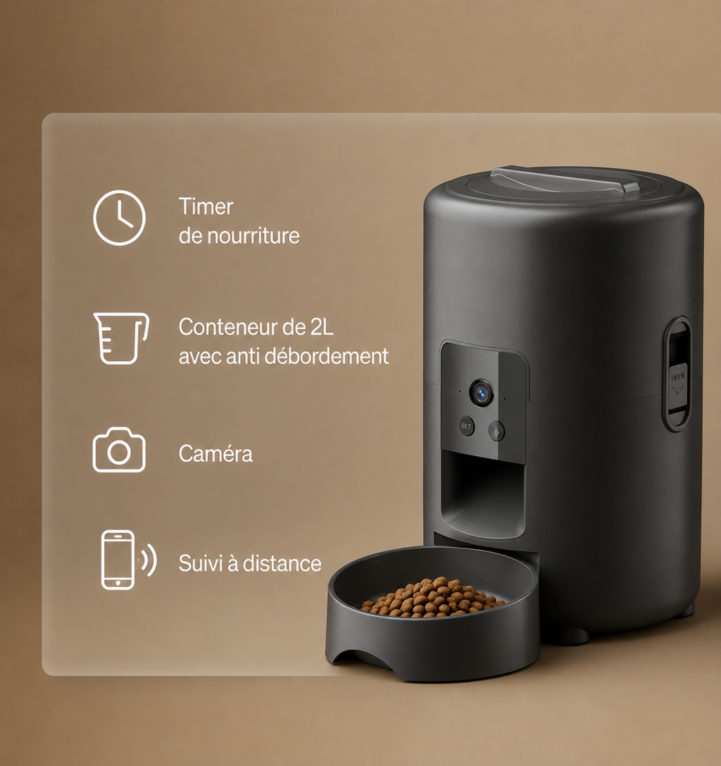 Lumo - Distributeur de croquettes automatique